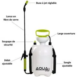 GT GARDEN Pulvérisateur à Pression - 5 Litres -Gt Garden Boutique 11001054 3