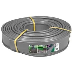GT GARDEN Bordure De Jardin Grise - 12,5 Cm X 18 Mètres