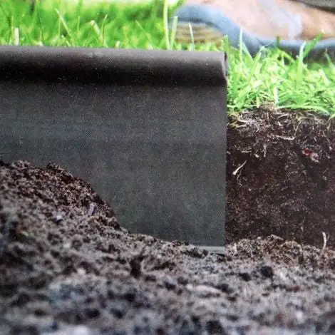 GT GARDEN Bordure De Jardin Grise - 12,5 Cm X 18 Mètres 4 GT GARDEN Bordure De Jardin Grise - 12,5 Cm X 18 Mètres – Image 2