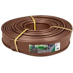 GT GARDEN Bordure De Jardin Marron - 12,5 Cm X 18 Mètres