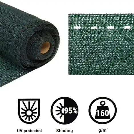 GT GARDEN Brise Vue Vert, 160 G/m² - 2 X 25 Mètres 5 GT GARDEN Brise Vue Vert, 160 G/m² - 2 X 25 Mètres – Image 3