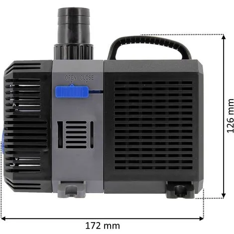 GT GARDEN Pompe De Bassin 10 W - Débit Max 3000 Litres/heure 4 GT GARDEN Pompe De Bassin 10 W - Débit Max 3000 Litres/heure – Image 2