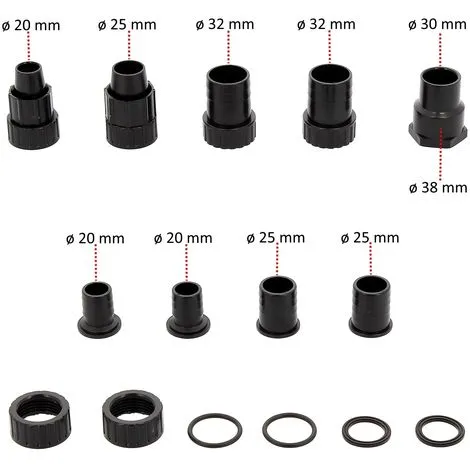 GT GARDEN Pompe De Bassin 10 W - Débit Max 3000 Litres/heure 6 GT GARDEN Pompe De Bassin 10 W - Débit Max 3000 Litres/heure – Image 4
