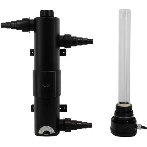 GT GARDEN Stérilisateur Clarificateur De Bassin 40 W Avec Lampe UV-C 36 W 4 GT GARDEN Stérilisateur Clarificateur De Bassin 40 W Avec Lampe UV-C 36 W – Image 2