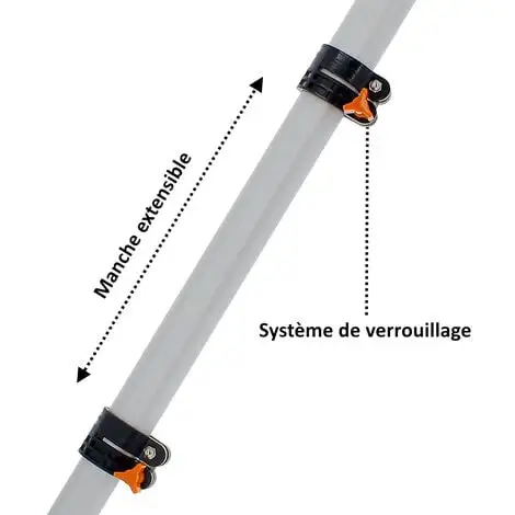 GT GARDEN Scie D'élagage Télescopique - Longueur 300 Cm 5 GT GARDEN Scie D'élagage Télescopique - Longueur 300 Cm – Image 3