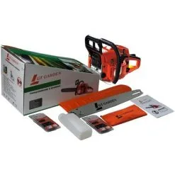 GT GARDEN Tronçonneuse Thermique 58 Cm3, 3.5 CV, Guide 50 Cm, 2 Chaînes -Gt Garden Boutique 344535 5