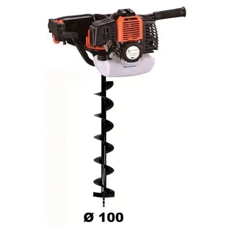 GT GARDEN Tarière Thermique 52 Cm3 - 3 CV + Mèche 100 Mm 3 GT GARDEN Tarière Thermique 52 Cm3 - 3 CV + Mèche 100 Mm