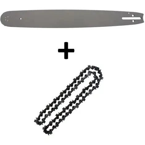 GT GARDEN Guide 18 Pouces (45 Cm) Avec Chaîne 72 Maillons Pour Tronçonneuse 3 GT GARDEN Guide 18 Pouces (45 Cm) Avec Chaîne 72 Maillons Pour Tronçonneuse