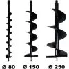 GT GARDEN Lot De Mèches Ø 80 + 150 + 250 Mm Pour Tarière Thermique 1 GT GARDEN Lot De Mèches Ø 80 + 150 + 250 Mm Pour Tarière Thermique -Gt Garden Boutique 344605 1