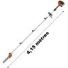 GT GARDEN Élagueuse Thermique Sur Perche, 52 Cm3, 3 CV, Longueur 4.15 Mètres 1 GT GARDEN Élagueuse Thermique Sur Perche, 52 Cm3, 3 CV, Longueur 4.15 Mètres -Gt Garden Boutique 344611 1