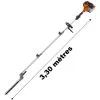 GT GARDEN Taille-haies Thermique Sur Perche, 52 Cm3, 3 CV, Longueur 3.30 Mètres -Gt Garden Boutique 344612 1