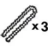 GT GARDEN Lot De 3 Chaînes 72 Maillons Pour Tronçonneuse 1 GT GARDEN Lot De 3 Chaînes 72 Maillons Pour Tronçonneuse -Gt Garden Boutique 344613 1