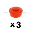 GT GARDEN Lot De 3 Têtes Fils Pour Débroussailleuse Et Multifonction 4 En 1 -Gt Garden Boutique 5383380 1