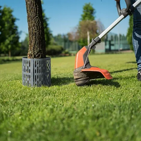 GT GARDEN Lot De 3 Manchons De Protection Gris Pour Troncs D'arbre 5 GT GARDEN Lot De 3 Manchons De Protection Gris Pour Troncs D'arbre – Image 3