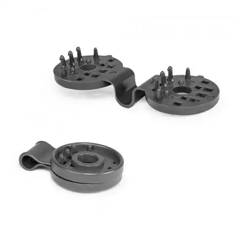 GT GARDEN Lot De 50 Clips De Fixation Gris Pour Brise Vue 4 GT GARDEN Lot De 50 Clips De Fixation Gris Pour Brise Vue – Image 2