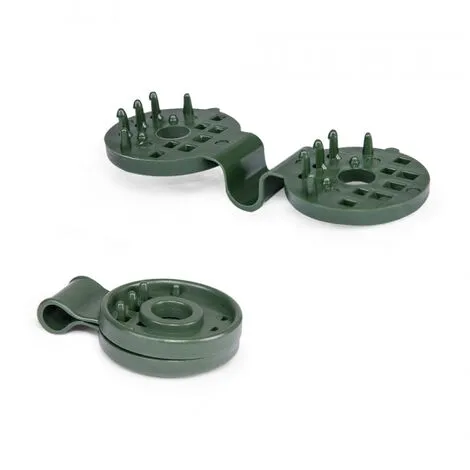 GT GARDEN Lot De 50 Clips De Fixation Verts Pour Brise Vue 4 GT GARDEN Lot De 50 Clips De Fixation Verts Pour Brise Vue – Image 2